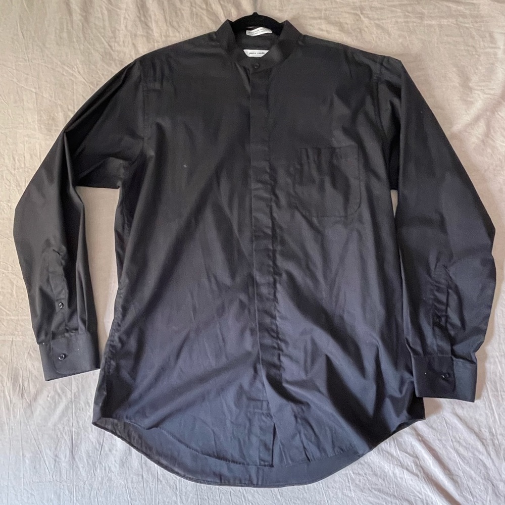 Black Pierre Cardin dress shirt